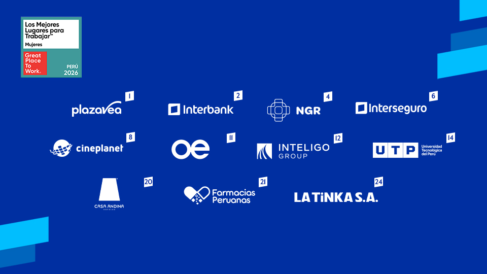 Once empresas de Intercorp fueron reconocidas por impulsar el liderazgo femenino